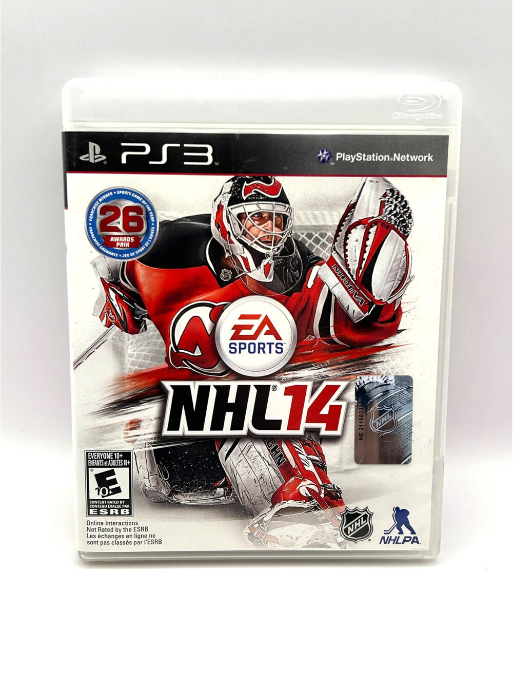 NHL 14 PlayStation 3 PS3 Complete Disc Manual & Case EA Sports Hockey Game